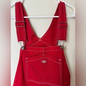 Red Dickies Overalls